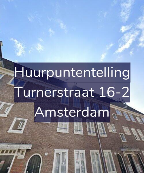 Foto gevel Huurpuntentelling voor Turnerstraat 16-2, Amsterdam