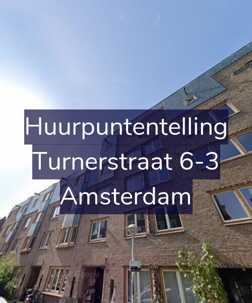 Foto gevel Huurpuntentelling voor Turnerstraat 6-3, Amsterdam