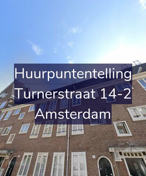 Foto gevel Huurpuntentelling voor Turnerstraat 14-2, Amsterdam