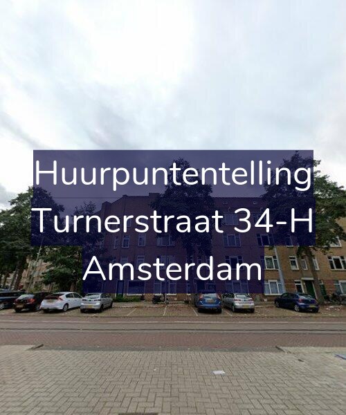 Foto gevel Huurpuntentelling voor Turnerstraat 34-H, Amsterdam