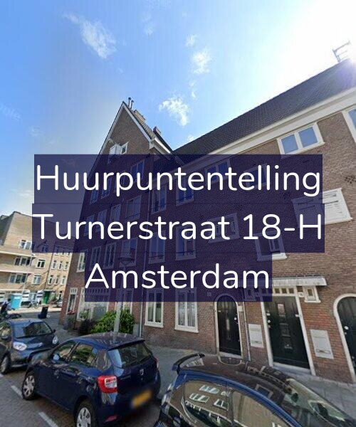 Foto gevel Huurpuntentelling voor Turnerstraat 18-H, Amsterdam