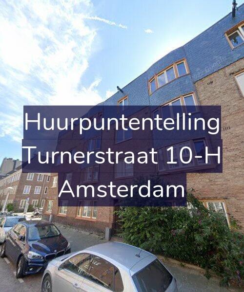 Foto gevel Huurpuntentelling voor Turnerstraat 10-H, Amsterdam