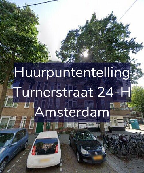 Foto gevel Huurpuntentelling voor Turnerstraat 24-H, Amsterdam