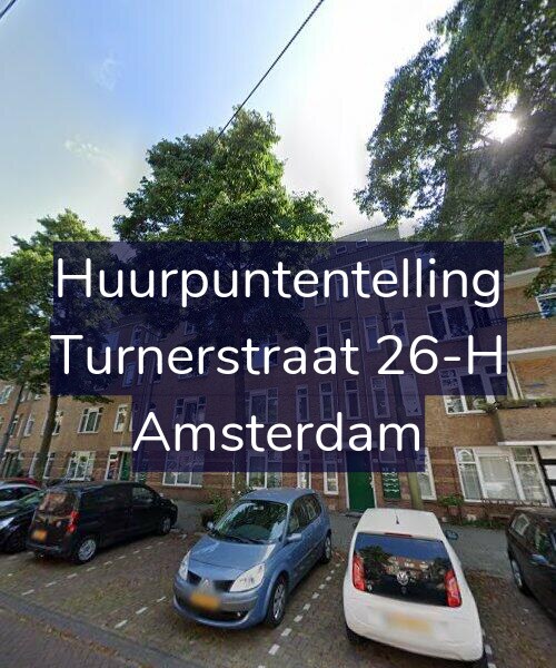 Foto gevel Huurpuntentelling voor Turnerstraat 26-H, Amsterdam