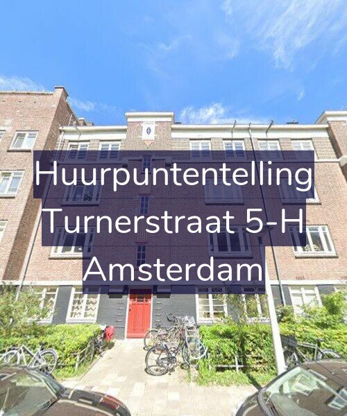 Foto gevel Huurpuntentelling voor Turnerstraat 5-H, Amsterdam
