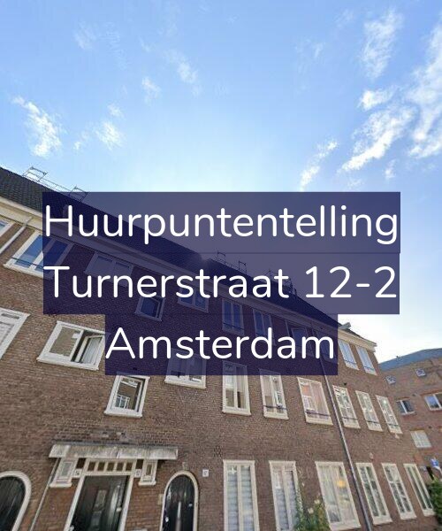 Foto gevel Huurpuntentelling voor Turnerstraat 12-2, Amsterdam