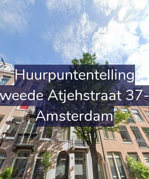 Foto gevel Huurpuntentelling voor Tweede Atjehstraat 37-2, Amsterdam