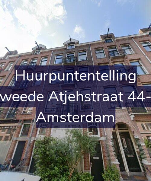 Foto gevel Huurpuntentelling voor Tweede Atjehstraat 44-1, Amsterdam