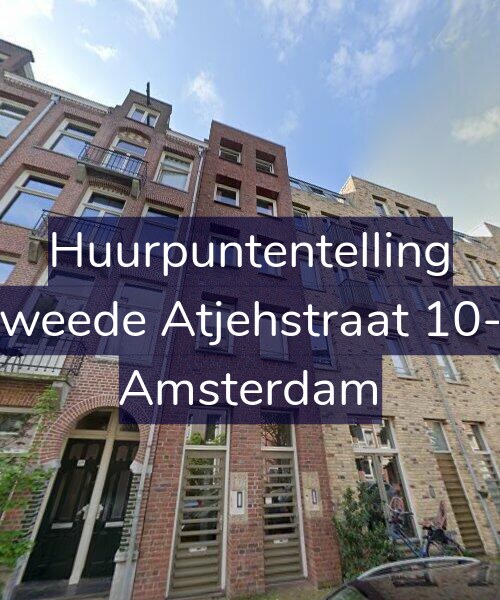 Foto gevel Huurpuntentelling voor Tweede Atjehstraat 10-F, Amsterdam