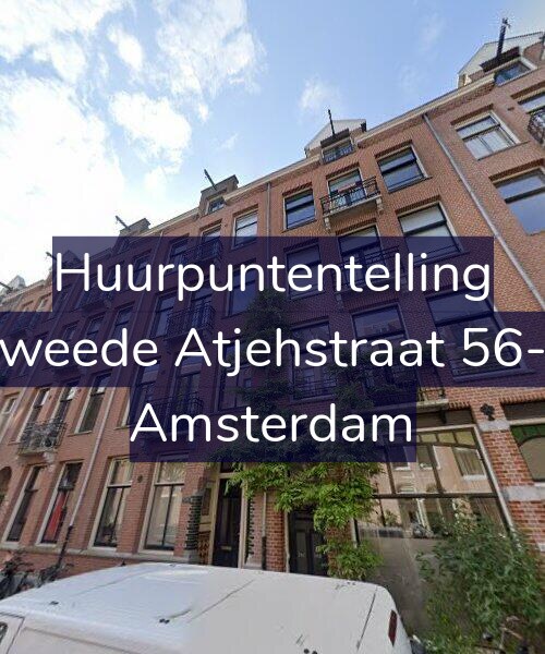 Foto gevel Huurpuntentelling voor Tweede Atjehstraat 56-1, Amsterdam