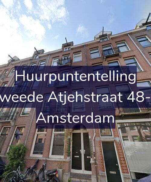 Foto gevel Huurpuntentelling voor Tweede Atjehstraat 48-B, Amsterdam