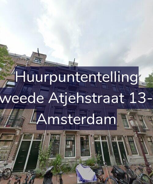 Foto gevel Huurpuntentelling voor Tweede Atjehstraat 13-B, Amsterdam