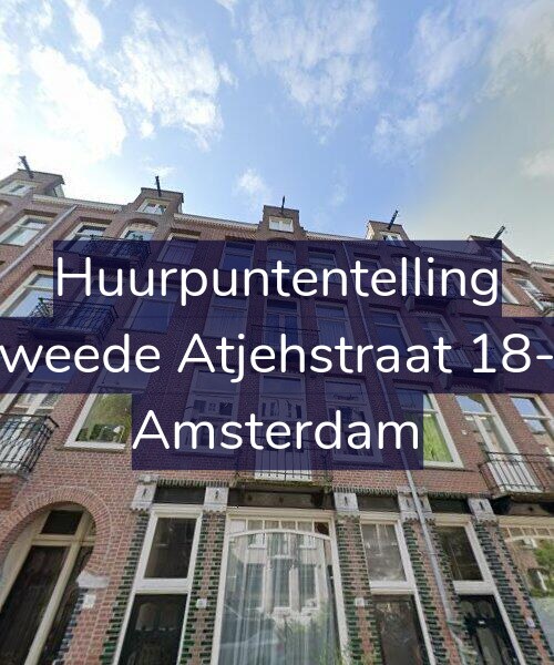 Foto gevel Huurpuntentelling voor Tweede Atjehstraat 18-2, Amsterdam