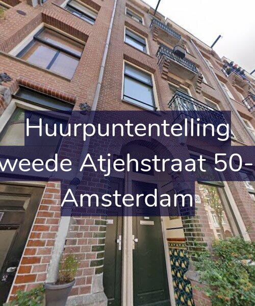 Foto gevel Huurpuntentelling voor Tweede Atjehstraat 50-H, Amsterdam