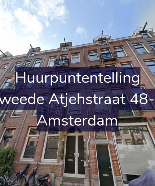 Foto gevel Huurpuntentelling voor Tweede Atjehstraat 48-G, Amsterdam