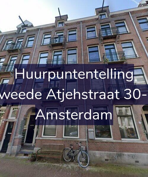 Foto gevel Huurpuntentelling voor Tweede Atjehstraat 30-H, Amsterdam