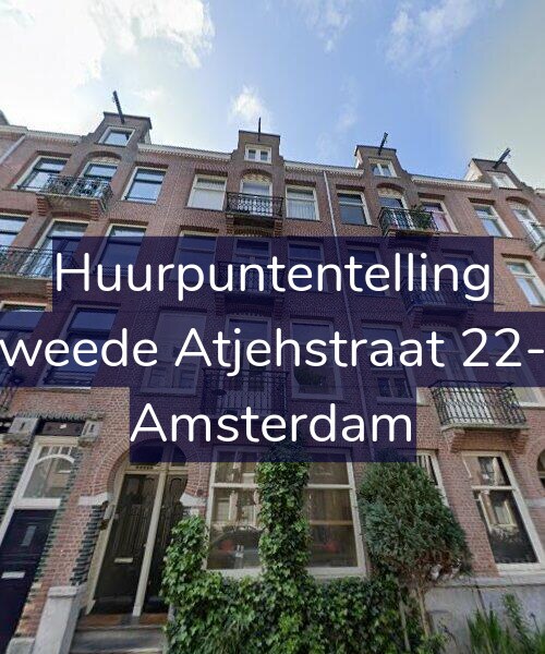 Foto gevel Huurpuntentelling voor Tweede Atjehstraat 22-1, Amsterdam