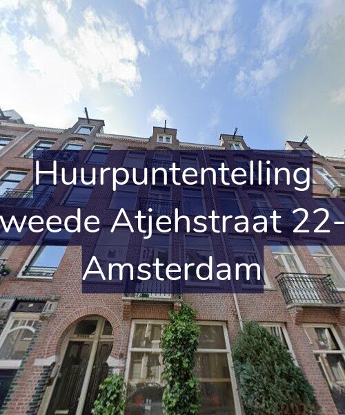 Foto gevel Huurpuntentelling voor Tweede Atjehstraat 22-3, Amsterdam