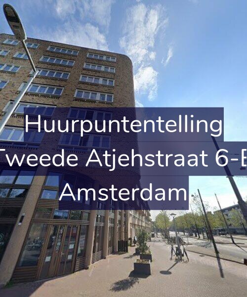 Foto gevel Huurpuntentelling voor Tweede Atjehstraat 6-B, Amsterdam