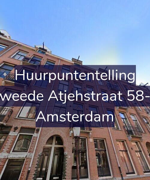 Foto gevel Huurpuntentelling voor Tweede Atjehstraat 58-2, Amsterdam