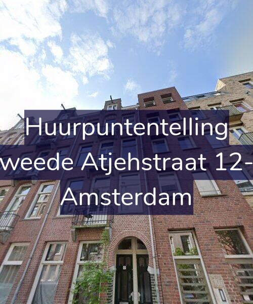 Foto gevel Huurpuntentelling voor Tweede Atjehstraat 12-2, Amsterdam