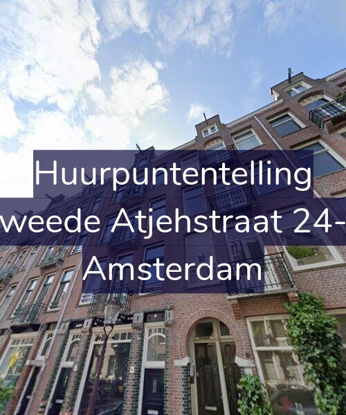 Foto gevel Huurpuntentelling voor Tweede Atjehstraat 24-2, Amsterdam