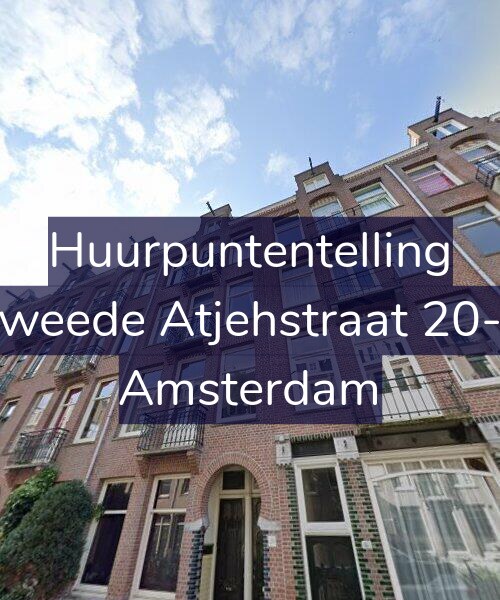 Foto gevel Huurpuntentelling voor Tweede Atjehstraat 20-2, Amsterdam