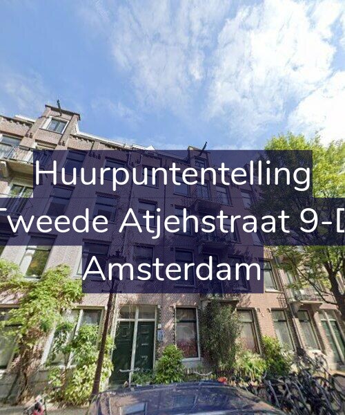 Foto gevel Huurpuntentelling voor Tweede Atjehstraat 9-D, Amsterdam