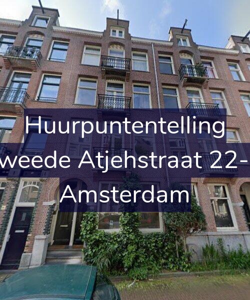 Foto gevel Huurpuntentelling voor Tweede Atjehstraat 22-H, Amsterdam
