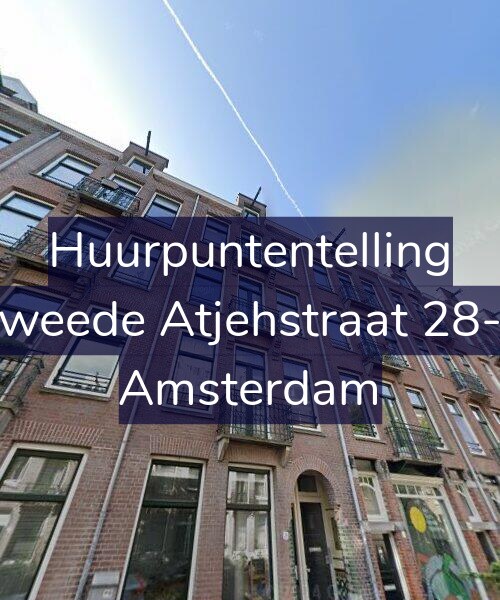 Foto gevel Huurpuntentelling voor Tweede Atjehstraat 28-3, Amsterdam