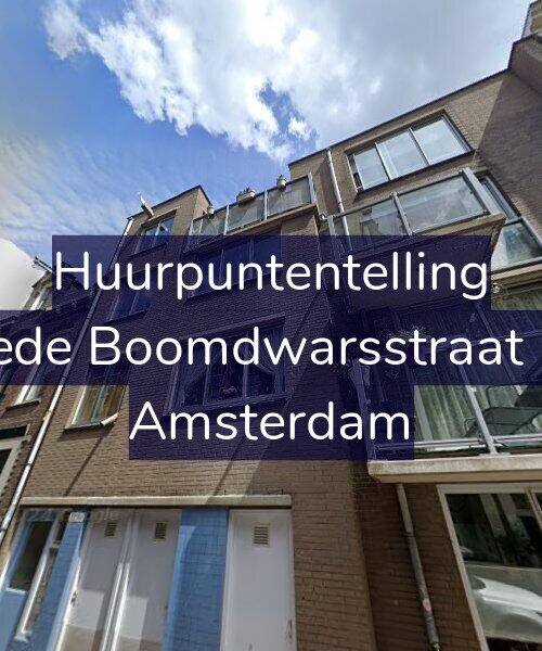 Foto gevel Huurpuntentelling voor Tweede Boomdwarsstraat 13-C, Amsterdam