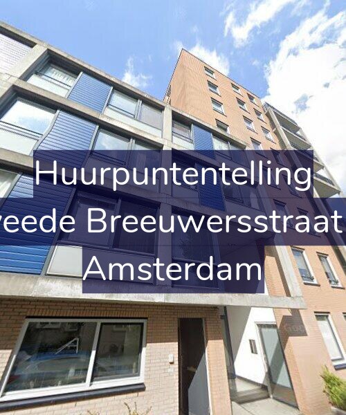 Foto gevel Huurpuntentelling voor Tweede Breeuwersstraat 12, Amsterdam