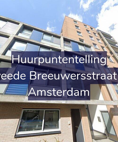 Foto gevel Huurpuntentelling voor Tweede Breeuwersstraat 24, Amsterdam
