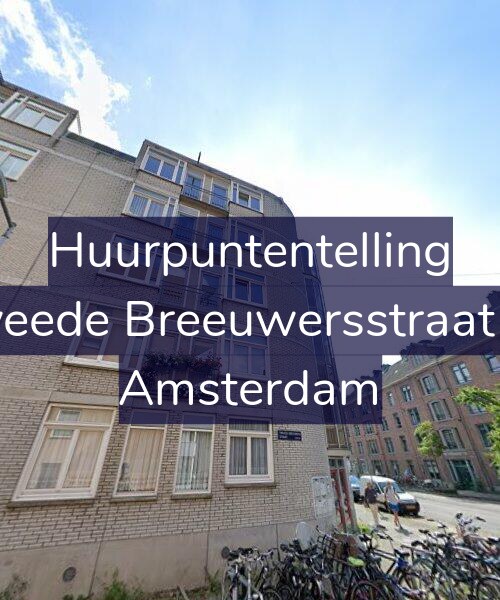 Foto gevel Huurpuntentelling voor Tweede Breeuwersstraat 35, Amsterdam