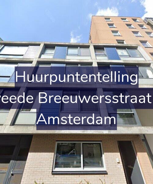 Foto gevel Huurpuntentelling voor Tweede Breeuwersstraat 26, Amsterdam