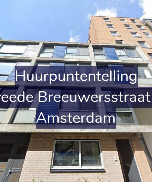 Foto gevel Huurpuntentelling voor Tweede Breeuwersstraat 32, Amsterdam