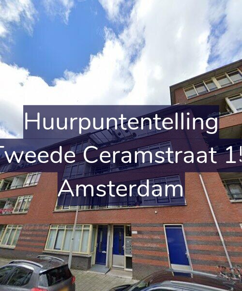 Foto gevel Huurpuntentelling voor Tweede Ceramstraat 15, Amsterdam