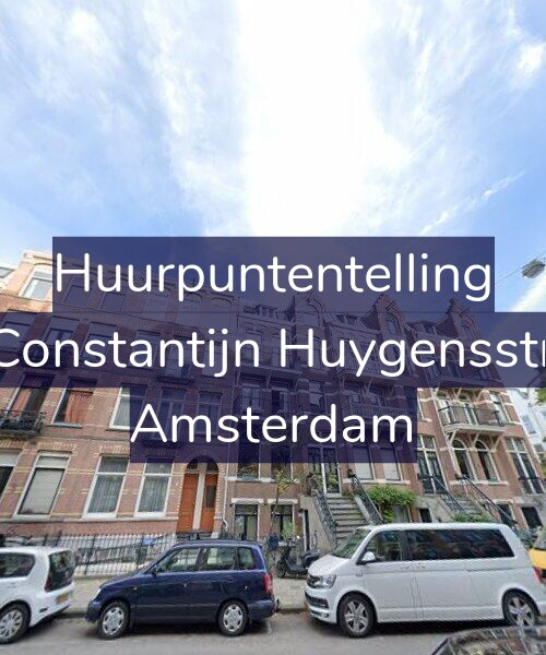 Foto gevel Huurpuntentelling voor Tweede Constantijn Huygensstraat 77-3, Amsterdam