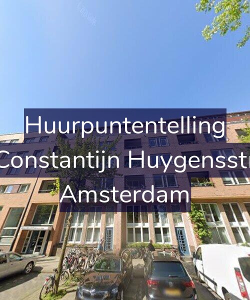 Foto gevel Huurpuntentelling voor Tweede Constantijn Huygensstraat 28-F, Amsterdam