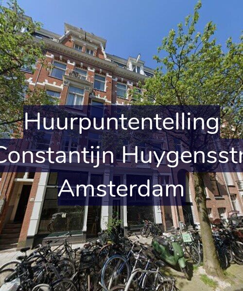 Foto gevel Huurpuntentelling voor Tweede Constantijn Huygensstraat 52-H, Amsterdam