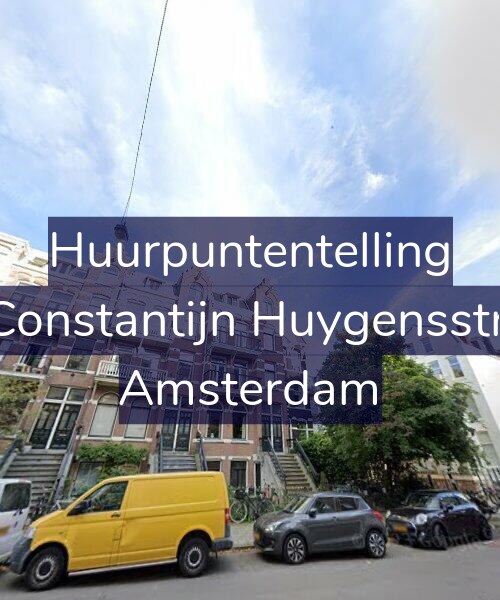 Foto gevel Huurpuntentelling voor Tweede Constantijn Huygensstraat 81-A, Amsterdam