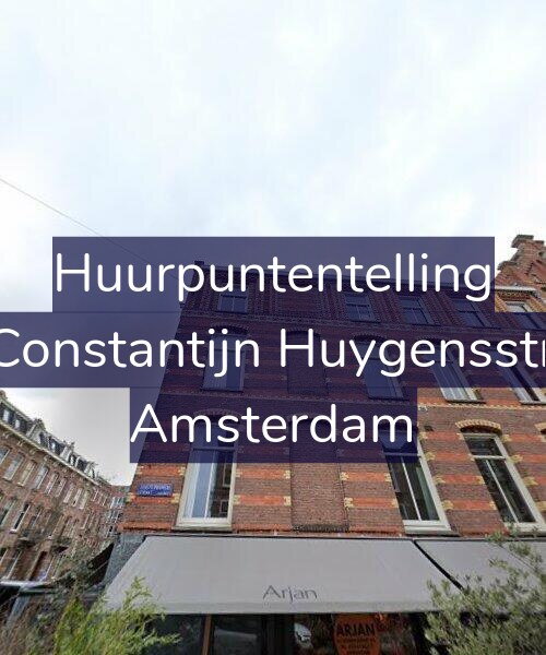 Foto gevel Huurpuntentelling voor Tweede Constantijn Huygensstraat 53-3, Amsterdam