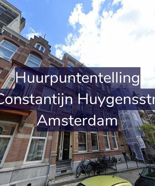 Foto gevel Huurpuntentelling voor Tweede Constantijn Huygensstraat 73-H, Amsterdam
