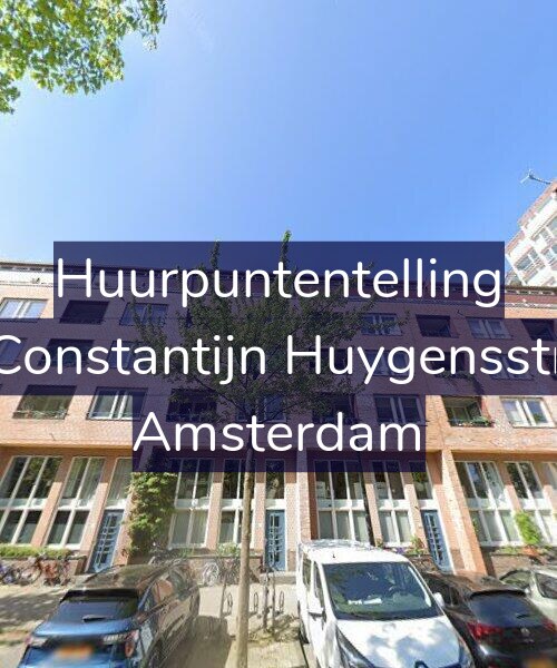 Foto gevel Huurpuntentelling voor Tweede Constantijn Huygensstraat 14-E, Amsterdam