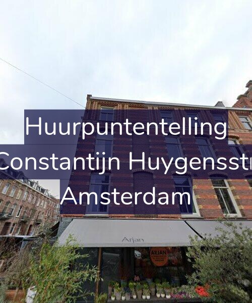 Foto gevel Huurpuntentelling voor Tweede Constantijn Huygensstraat 53-1, Amsterdam