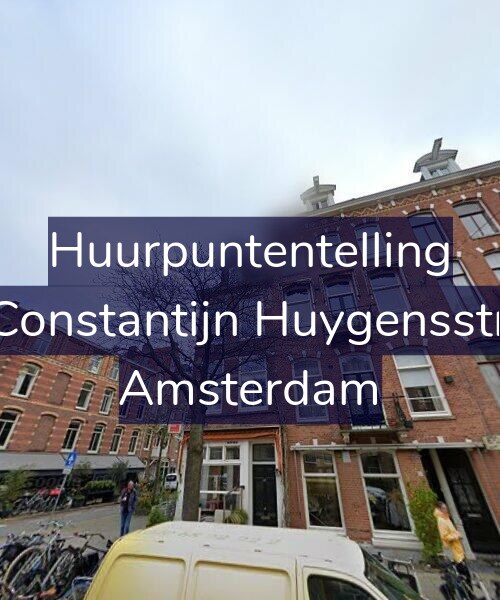 Foto gevel Huurpuntentelling voor Tweede Constantijn Huygensstraat 55-1, Amsterdam