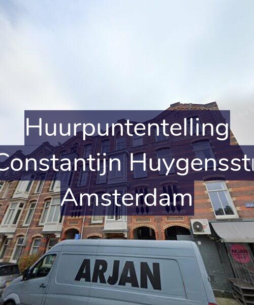 Foto gevel Huurpuntentelling voor Tweede Constantijn Huygensstraat 51-3, Amsterdam