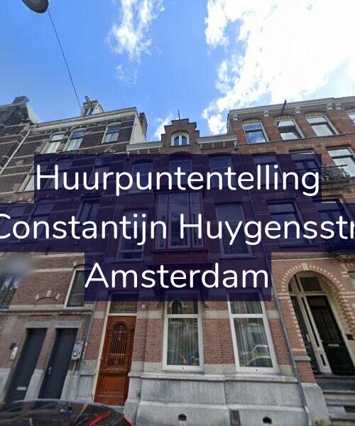 Foto gevel Huurpuntentelling voor Tweede Constantijn Huygensstraat 71-D, Amsterdam