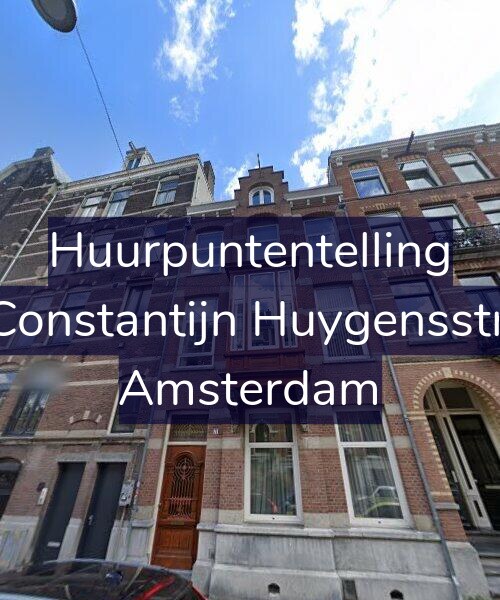 Foto gevel Huurpuntentelling voor Tweede Constantijn Huygensstraat 71-C, Amsterdam