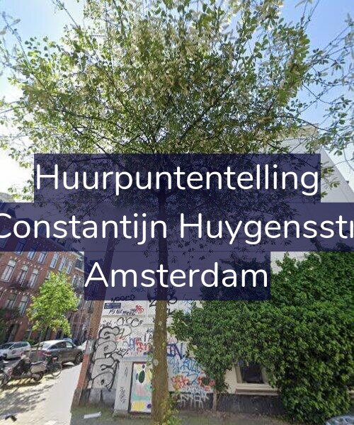 Foto gevel Huurpuntentelling voor Tweede Constantijn Huygensstraat 44-C, Amsterdam